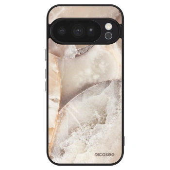 Hülle für Google Pixel 10 Pro - Cream marble