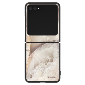 Hülle für Motorola Razr 60 - Cream marble