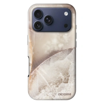 Hülle für Apple iPhone 18 Pro - Cream marble