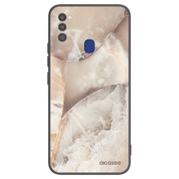 Hülle für Samsung Galaxy M21 M215F - Cream marble