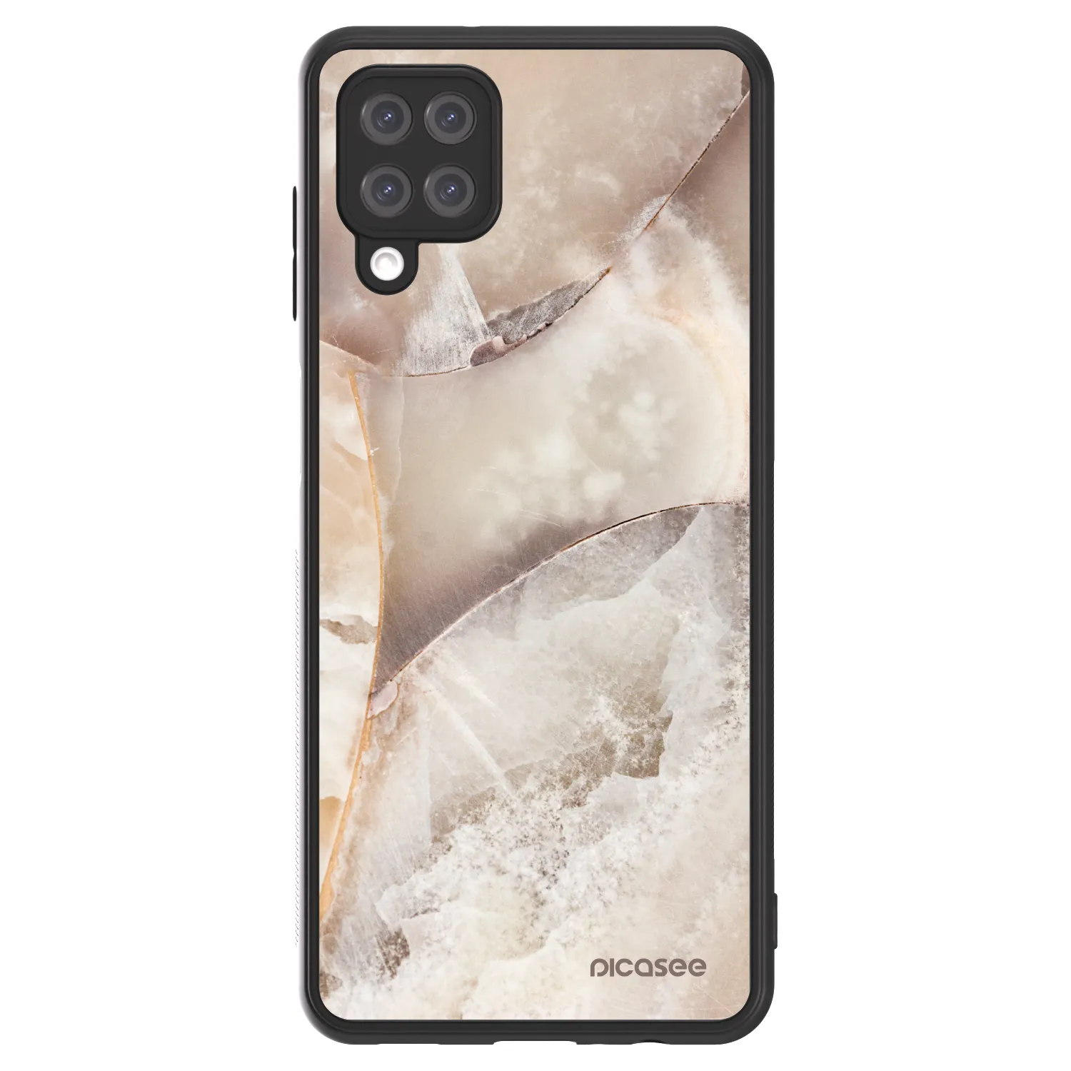 Picasee ULTIMATE CASE für Samsung Galaxy A12 A125F - Cream marble