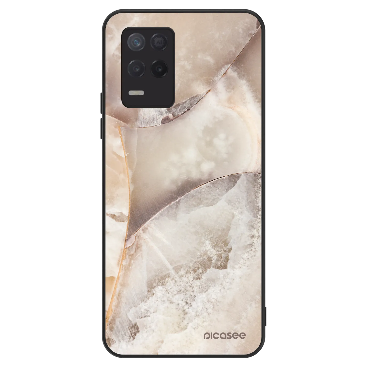Picasee ULTIMATE CASE für Realme 8 5G - Cream marble