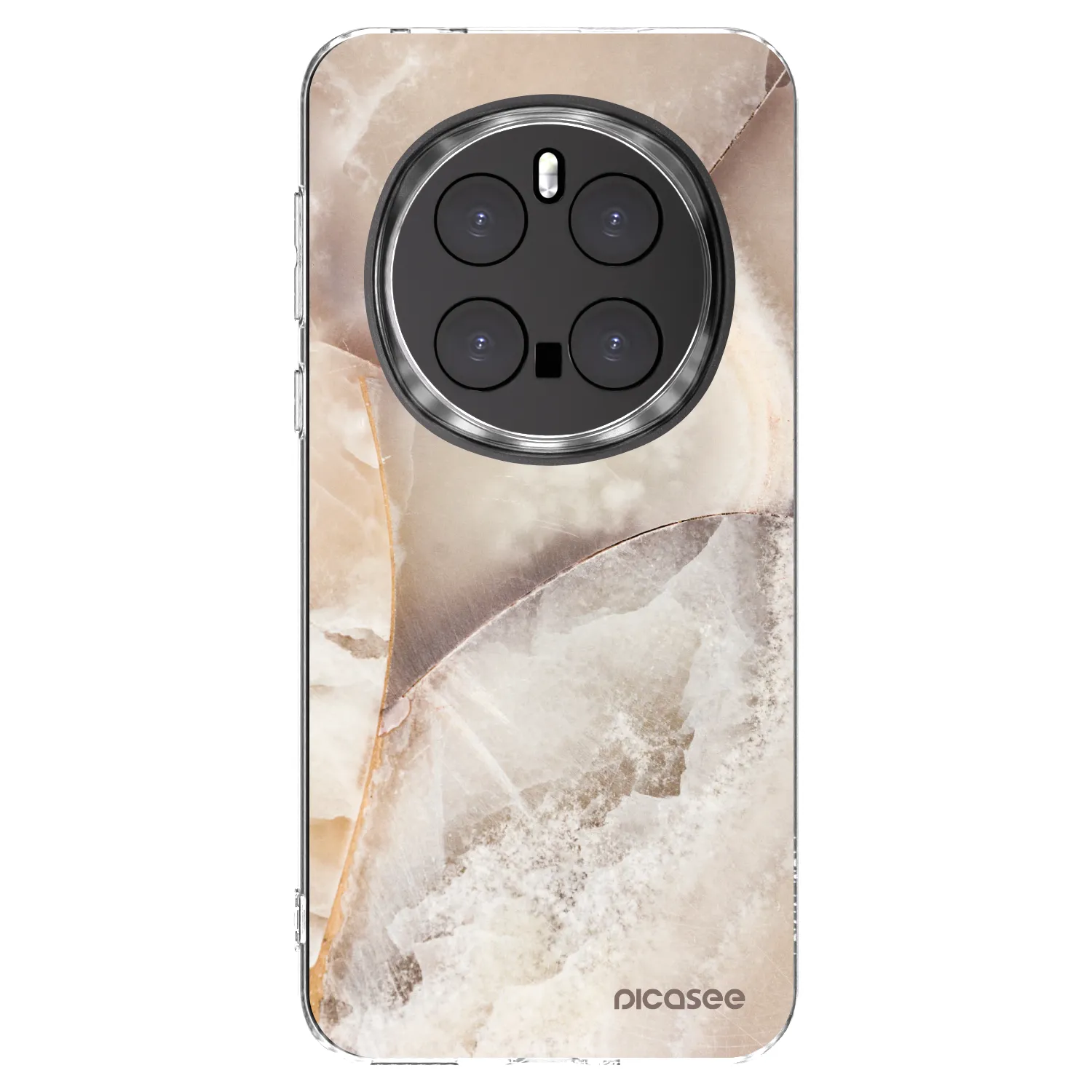 Picasee Honor Magic7 Pro 5G Hülle - Transparentes Silikon - Cream marble