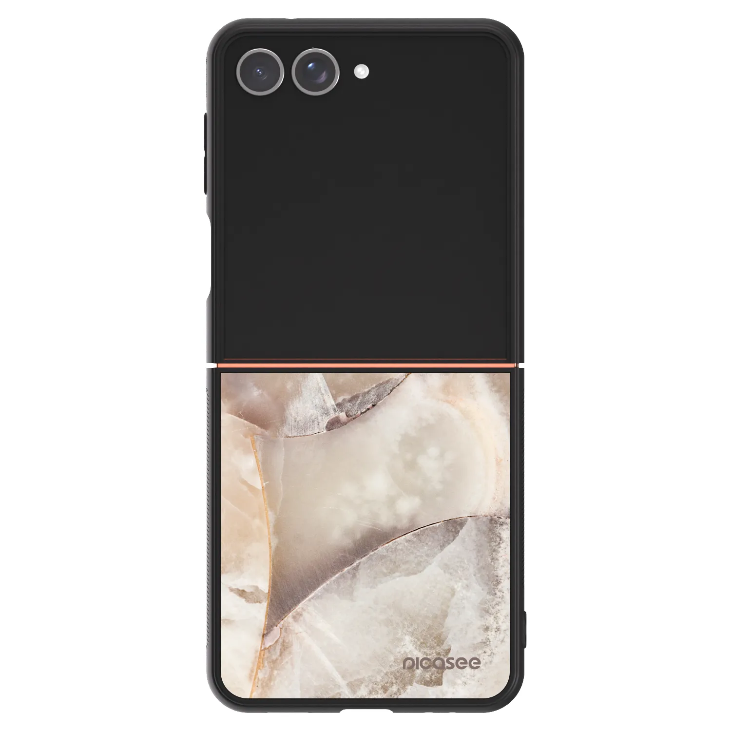 Picasee ULTIMATE CASE für Samsung Galaxy Z Flip7 5G - Cream marble