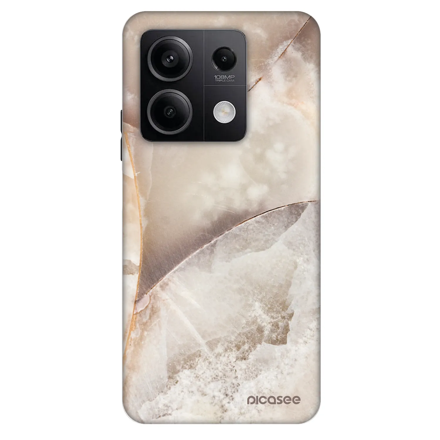 Picasee Fashion Case für Xiaomi Redmi Note 13 5G - Cream marble