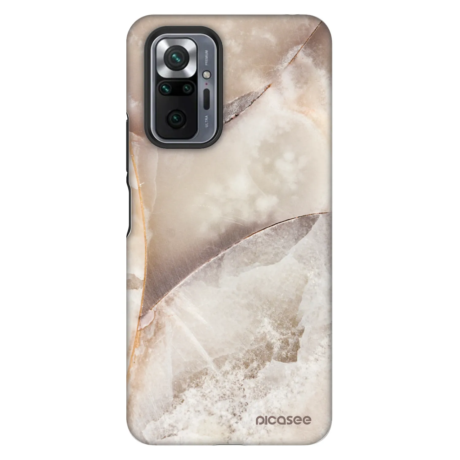Picasee Fashion Case für Xiaomi Redmi Note 10 Pro - Cream marble