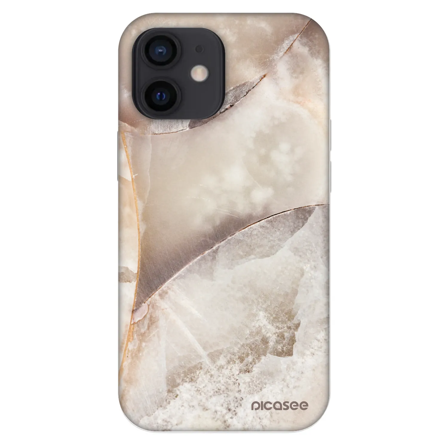 Picasee Fashion Case für Apple iPhone 12 mini - Cream marble