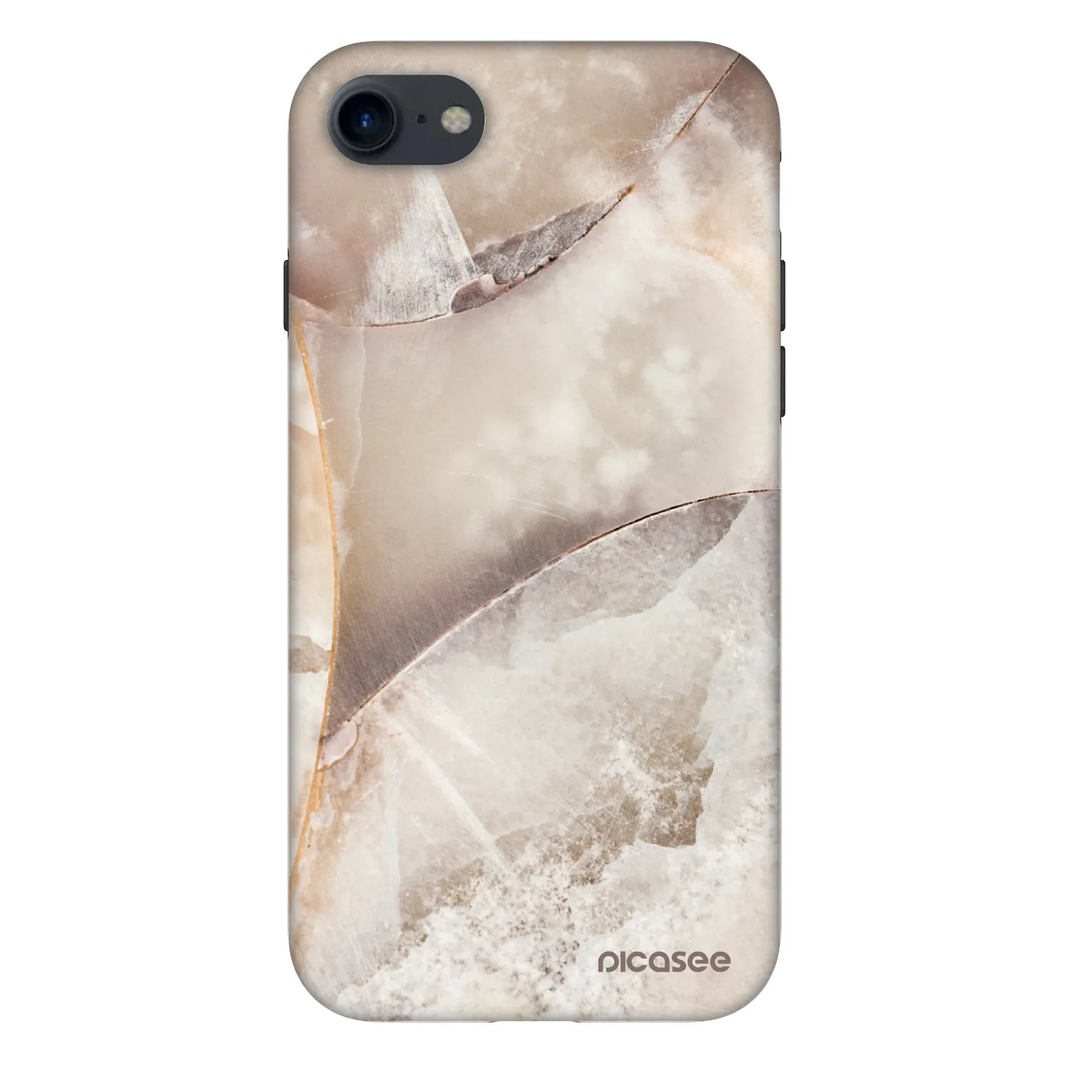 Picasee Fashion Case für Apple iPhone SE 2020 - Cream marble