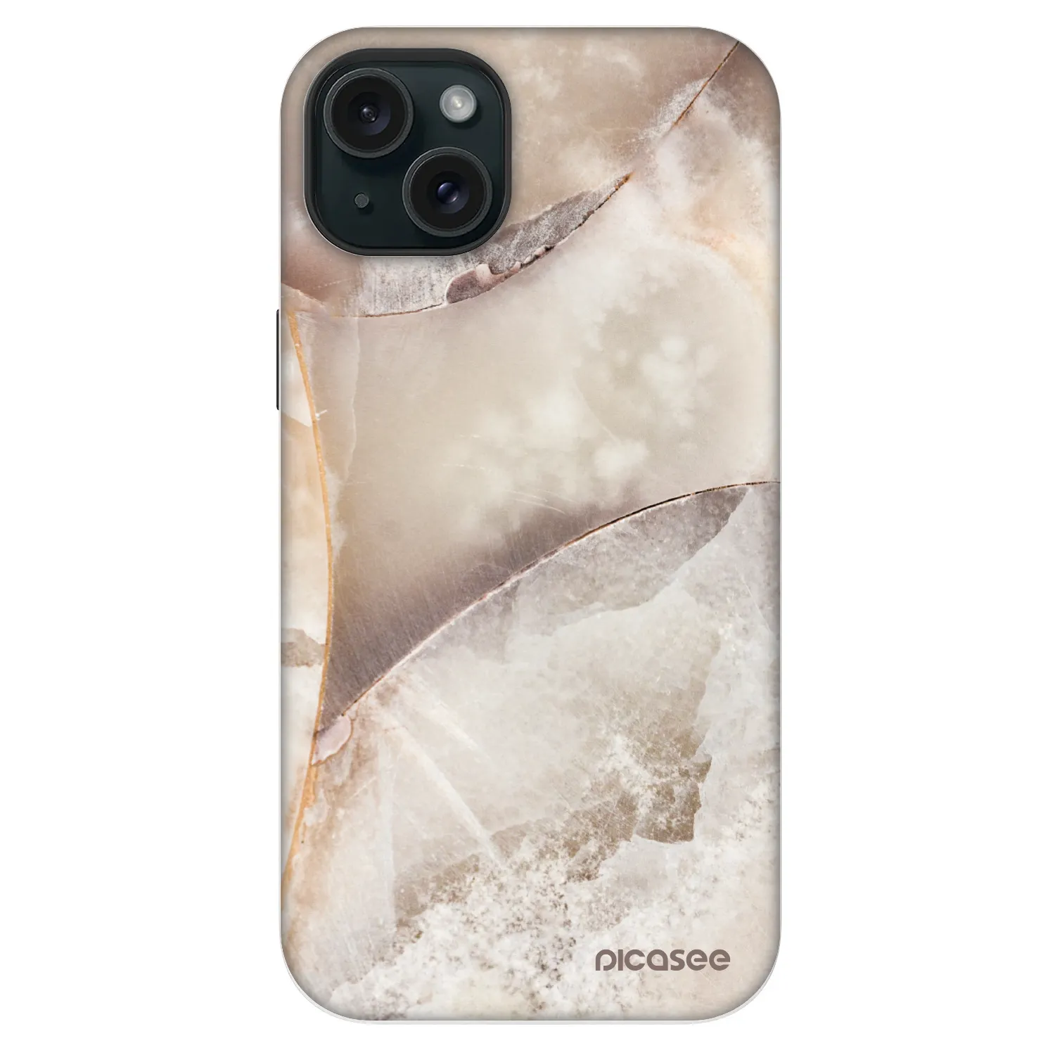 Picasee Fashion Case MagSafe für Apple iPhone 14 Plus - Cream marble