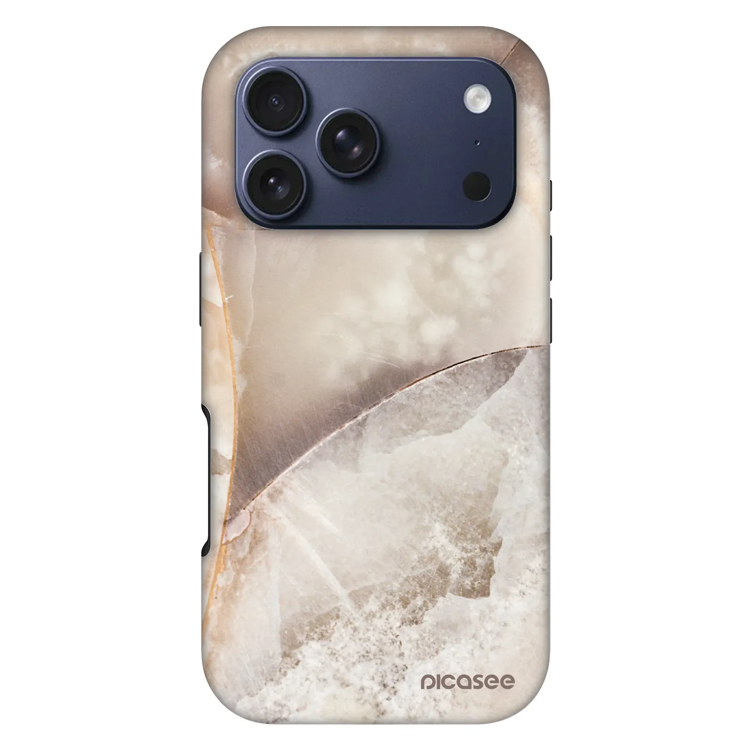Picasee Fashion Case MagSafe für Apple iPhone 17 Pro - Cream marble