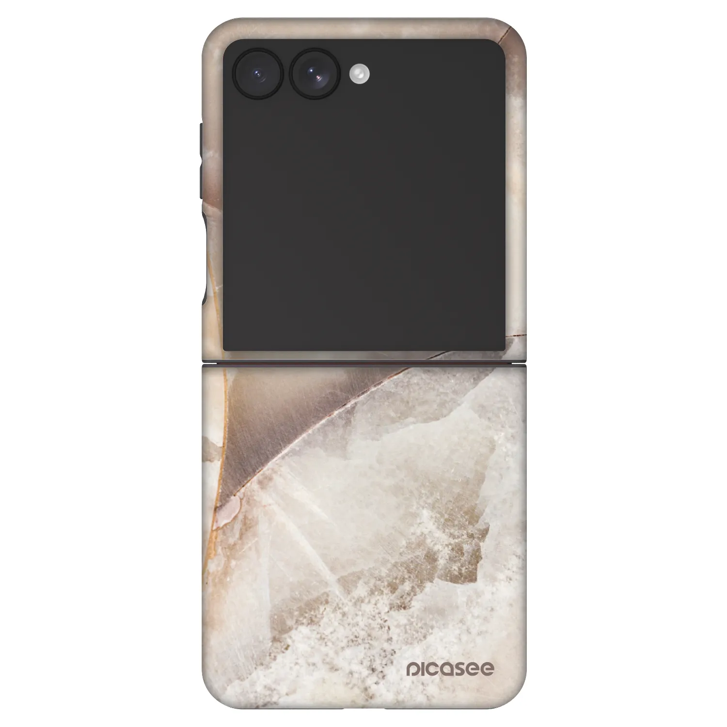 Picasee Fashion Case für Samsung Galaxy Z Flip7 5G - Cream marble