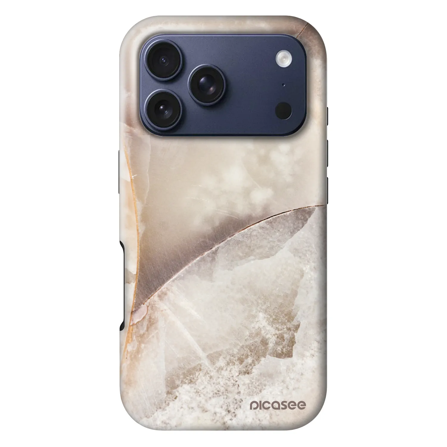 Picasee Fashion Case MagSafe für Apple iPhone 18 Pro - Cream marble