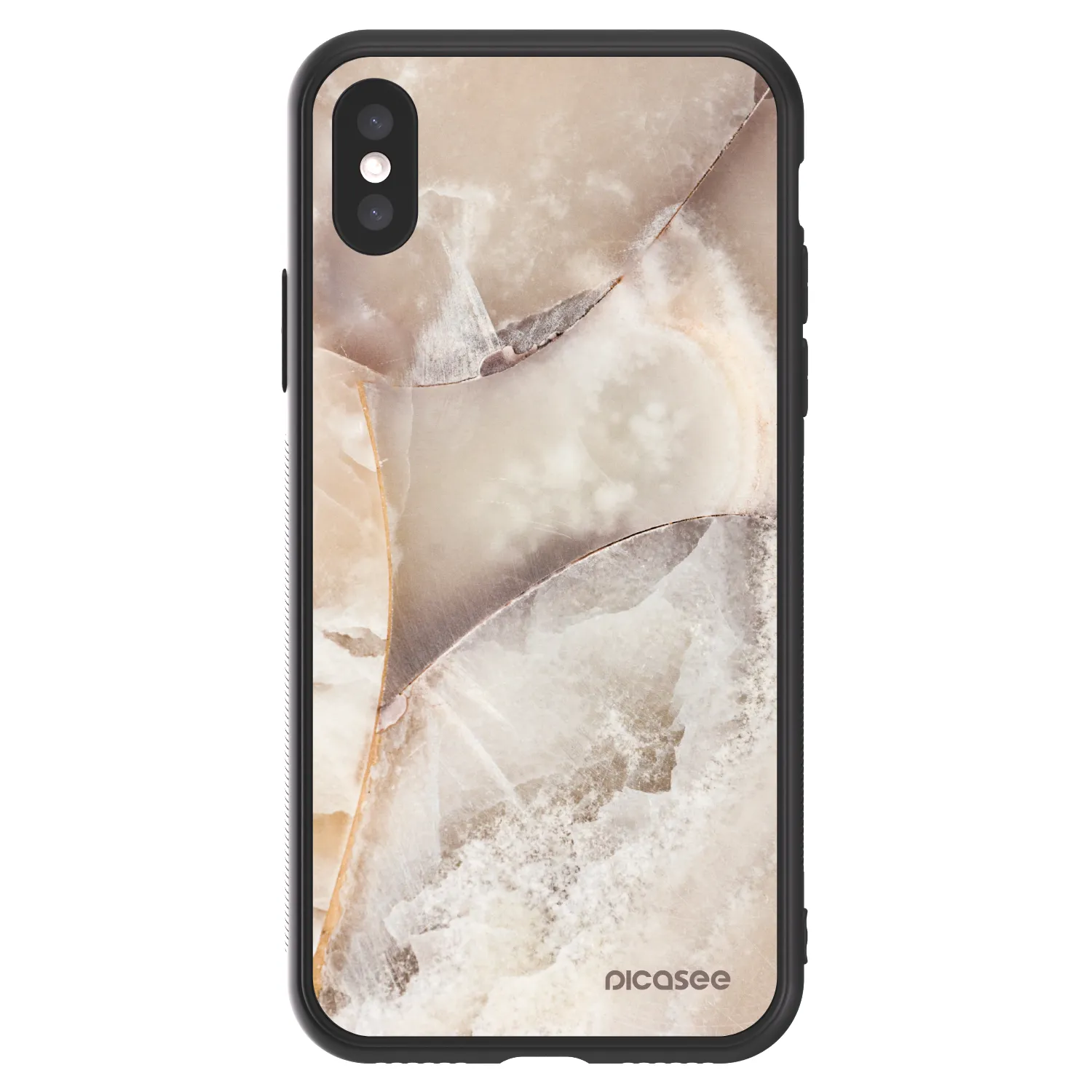 Picasee ULTIMATE CASE für Apple iPhone X/XS - Cream marble