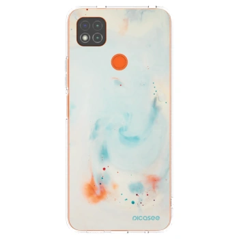 Picasee Xiaomi Redmi 9C Hülle - Transparentes Silikon - Splash