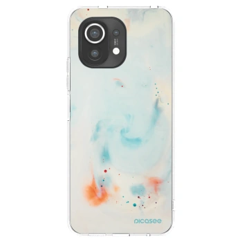 Picasee Xiaomi Mi 11 Hülle - Transparentes Silikon - Splash