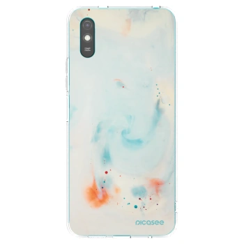Picasee Xiaomi Redmi 9AT Hülle - Transparentes Silikon - Splash