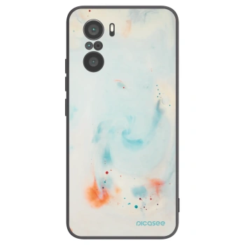 Picasee Xiaomi Poco F3 Hülle - Schwarzes Silikon - Splash