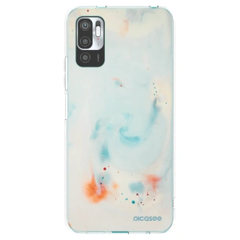 Picasee Xiaomi Redmi Note 10 5G Hülle - Transparentes Silikon - Splash