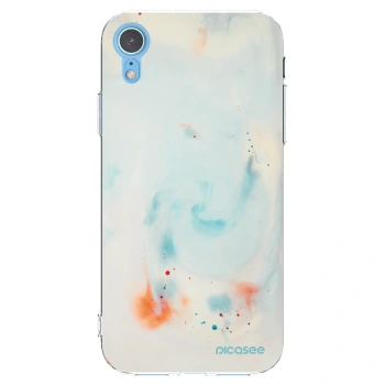 Picasee Apple iPhone XR Hülle - Transparentes Silikon - Splash