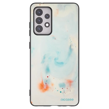 Picasee Samsung Galaxy A52s 5G A528B Hülle - Schwarzes Silikon - Splash
