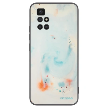 Picasee Xiaomi Redmi 10 Hülle - Schwarzes Silikon - Splash