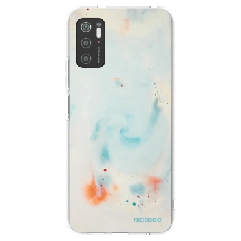 Picasee Xiaomi Poco M3 Pro 5G Hülle - Transparentes Silikon - Splash