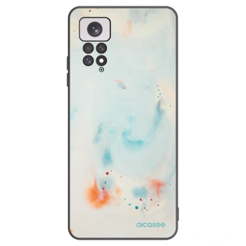 Picasee Xiaomi Redmi Note 11 Hülle - Schwarzes Silikon - Splash