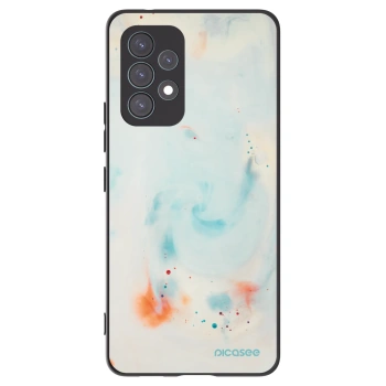 Picasee Samsung Galaxy A53 5G A536 Hülle - Schwarzes Silikon - Splash