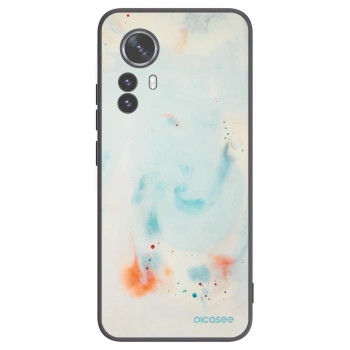 Picasee Xiaomi 12 Pro Hülle - Schwarzes Silikon - Splash