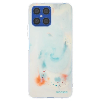 Picasee Honor X8 4G Hülle - Transparentes Silikon - Splash
