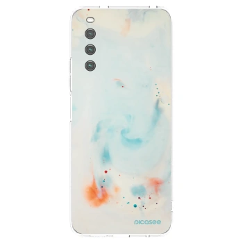 Picasee Sony Xperia 10 IV 5G Hülle - Transparentes Silikon - Splash