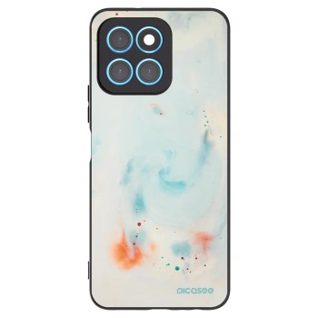 Picasee Honor X8 5G Hülle - Schwarzes Silikon - Splash