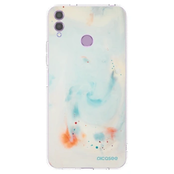 Picasee Honor 8X Hülle - Transparentes Silikon - Splash