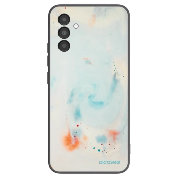 Picasee Samsung Galaxy A04s A047F Hülle - Schwarzes Silikon - Splash