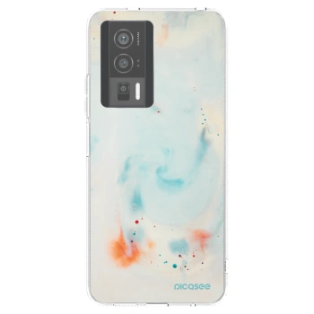 Picasee Xiaomi Poco F5 Pro 5G Hülle - Transparentes Silikon - Splash