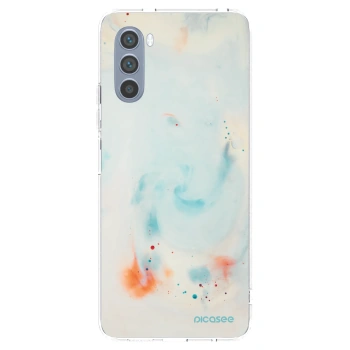 Picasee Motorola Moto G62 Hülle - Transparentes Silikon - Splash