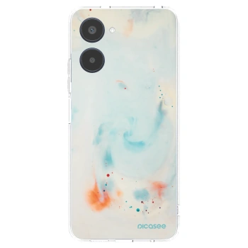 Picasee Realme 10 4G Hülle - Transparentes Silikon - Splash