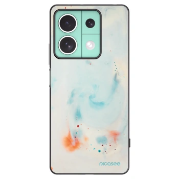 Picasee Xiaomi Redmi Note 13 5G Hülle - Schwarzes Silikon - Splash