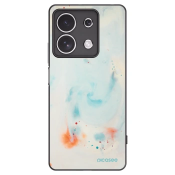 Picasee Xiaomi Redmi Note 13 4G Hülle - Schwarzes Silikon - Splash