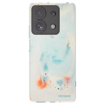 Picasee Xiaomi Redmi Note 13 Pro 4G Hülle - Transparentes Silikon - Splash