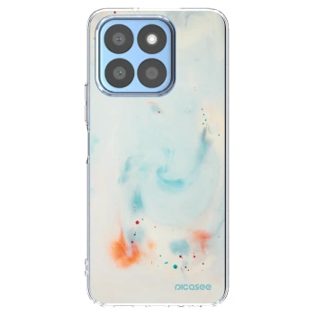 Picasee Honor X8b Hülle - Transparentes Silikon - Splash