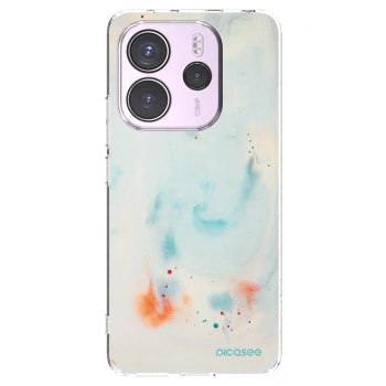 Picasee Xiaomi Redmi Note 14 4G Hülle - Transparentes Silikon - Splash