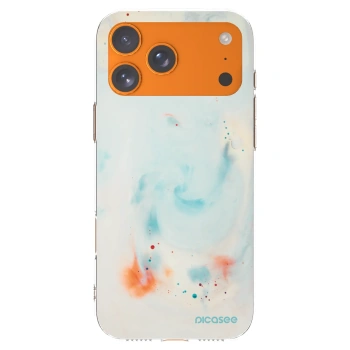 Picasee Apple iPhone 17 Pro Max Hülle - Transparentes Silikon - Splash