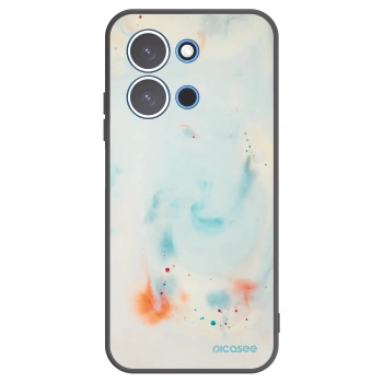 Picasee Xiaomi Redmi 15C 4G Hülle - Schwarzes Silikon - Splash