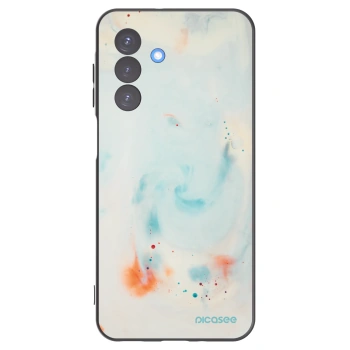 Picasee Samsung Galaxy A17 5G Hülle - Schwarzes Silikon - Splash