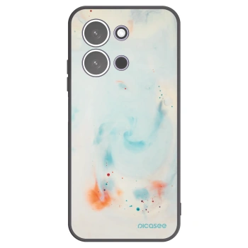 Picasee Xiaomi Redmi 15C 5G Hülle - Schwarzes Silikon - Splash