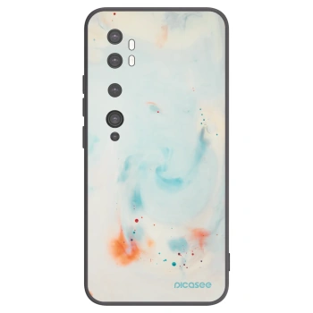 Picasee Xiaomi Mi Note 10 (Pro) Hülle - Schwarzes Silikon - Splash