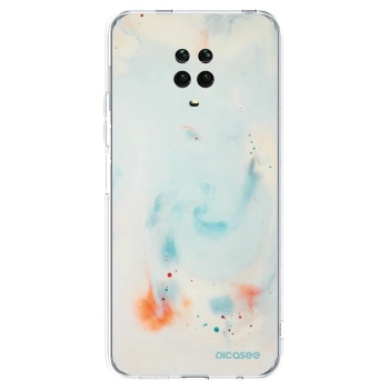 Picasee Xiaomi Redmi Note 9 Pro Hülle - Transparentes Silikon - Splash