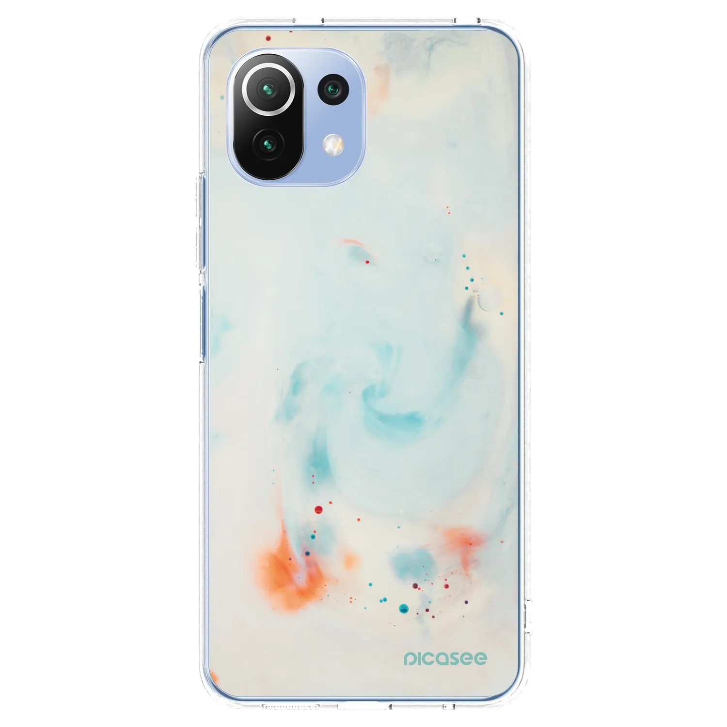 Picasee Xiaomi Mi 11 Lite Hülle - Transparentes Silikon - Splash