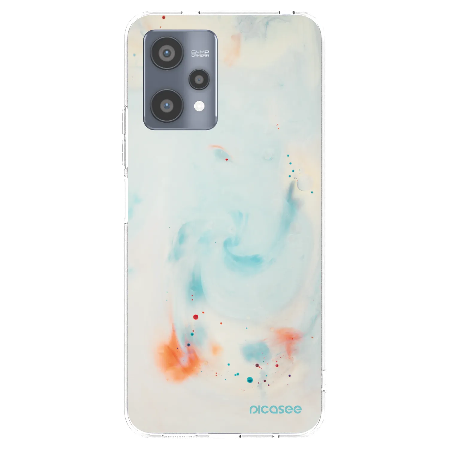 Picasee Realme 9 Pro 5G Hülle - Transparentes Silikon - Splash